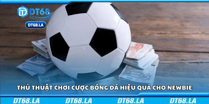 Thủ thuật chơi cược bóng đá hiệu quả cho newbie